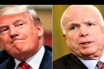 Nghị sĩ McCain không muốn ông Trump đến viếng đám tang mình