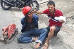 Trưởng nhóm phòng chống tội phạm ở Sài Gòn bị thương khi bắt trộm