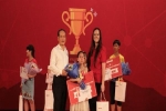 Cô bé 11 tuổi giành giải Nhất Olympic tiếng Anh tại Hải Phòng