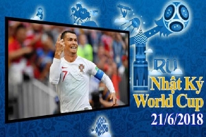 Nhật ký World Cup 21/6: Ronaldo tiễn Morocco về nước sớm