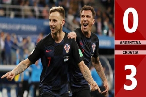 Argentina 0-3 Croatia (Bảng D - World Cup 2018)