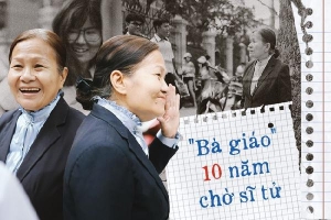 Có một cô giáo 67 tuổi 'mặc vest mang dép lê', 10 năm đứng chờ sĩ tử Sài Gòn: Không lập gia đình, cưng học sinh như con