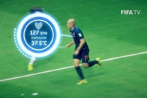 Công nghệ theo dõi cầu thủ trên sân bóng ở World Cup 2018