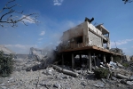 Viện nghiên cứu Syria bị tên lửa Mỹ 'băm' thành đống đổ nát